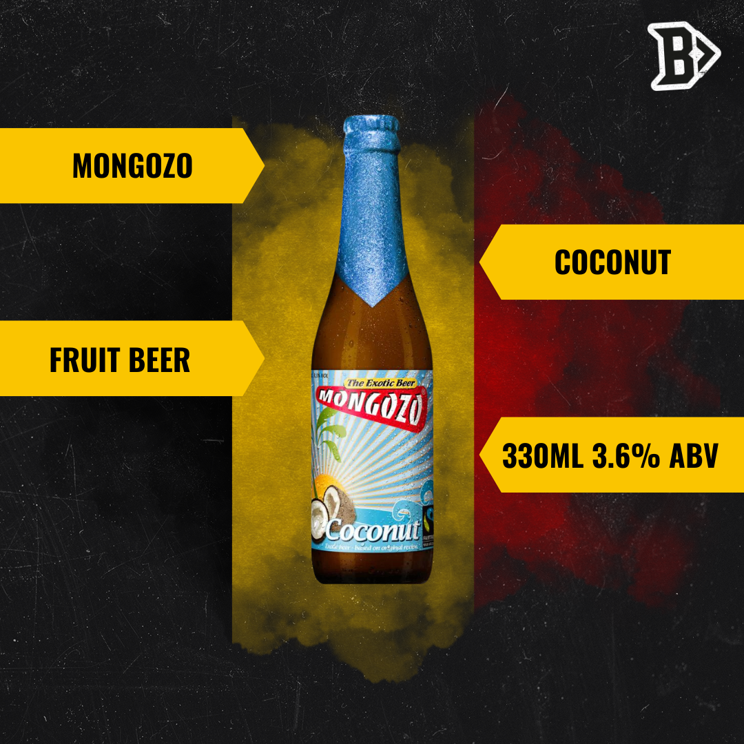 Mongozo Coconut Beer 330ml Bottles - 3.6% ABV (12 Pack) - BEERHUNTER