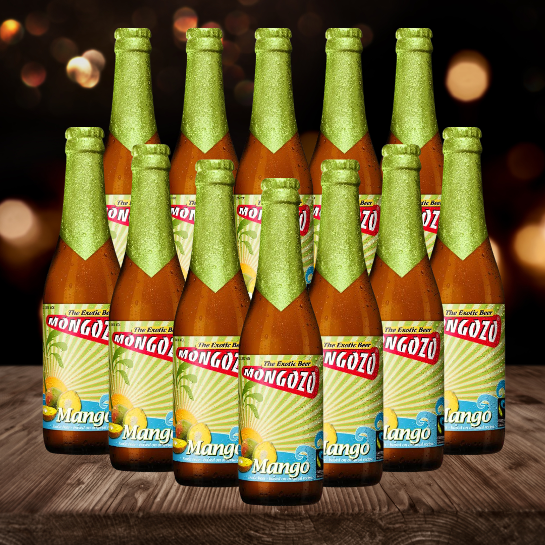 Mongozo Mango Belgian Fruit Beer 330ml Bottles - 3.60% ABV (12 Pack) - BEERHUNTER