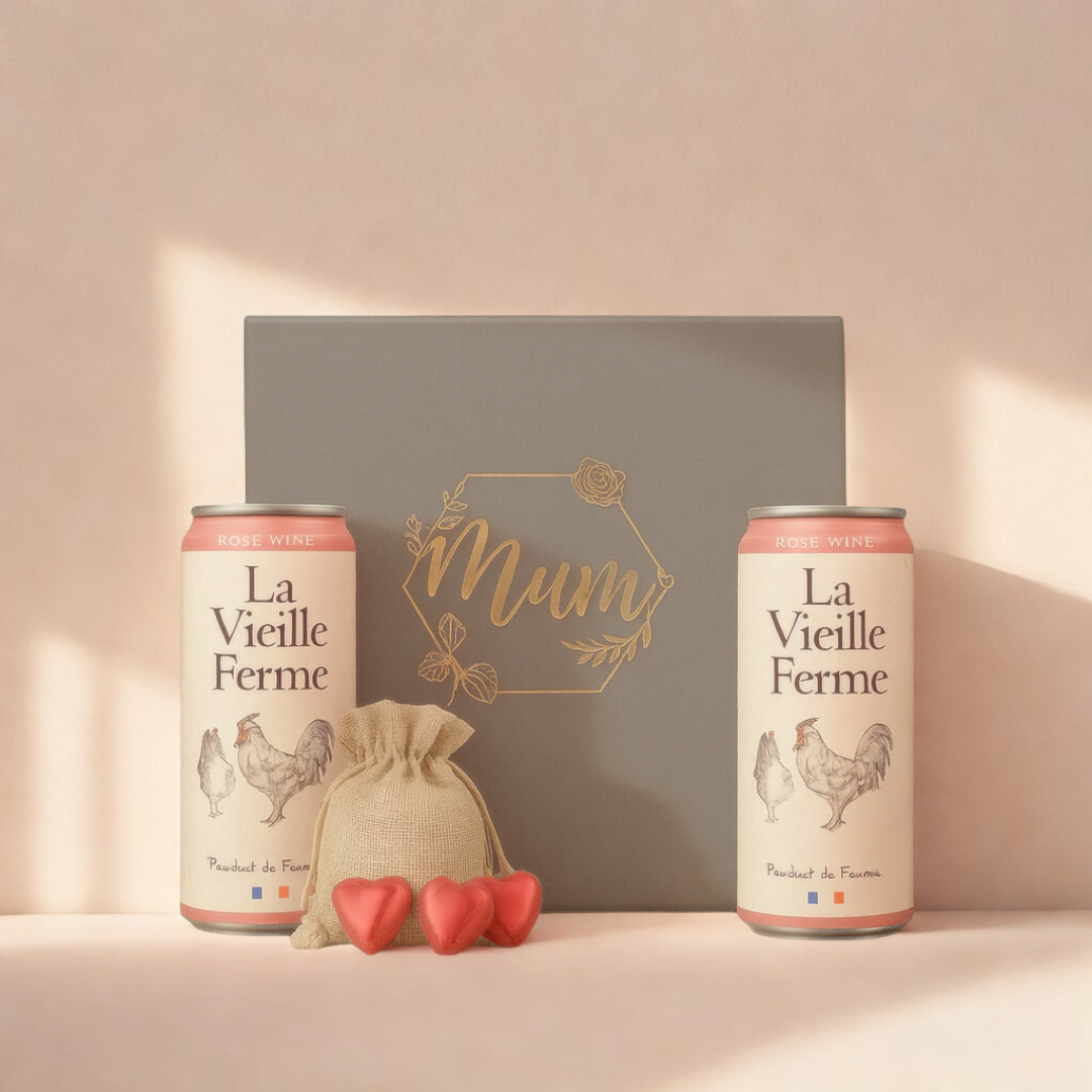 Mum La Vieille Ferme Rosé &amp; Chocolates Gift Set (20cl)