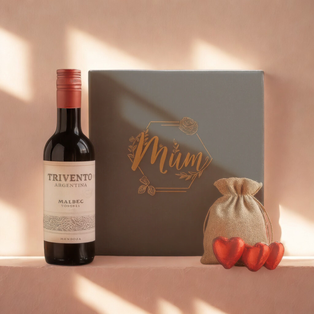 Mum Trivento Malbec Classic Wine & Chocolates Gift Set (18.7cl)