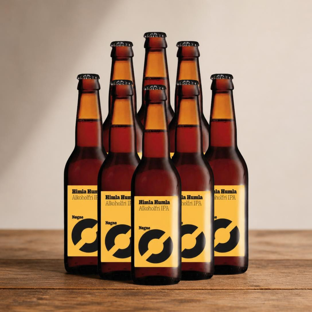 Nøgne Ø Himla Humla Nogne Norwegian Alcohol Free IPA 330ml Bottles - 0.0% ABV (Multipack)