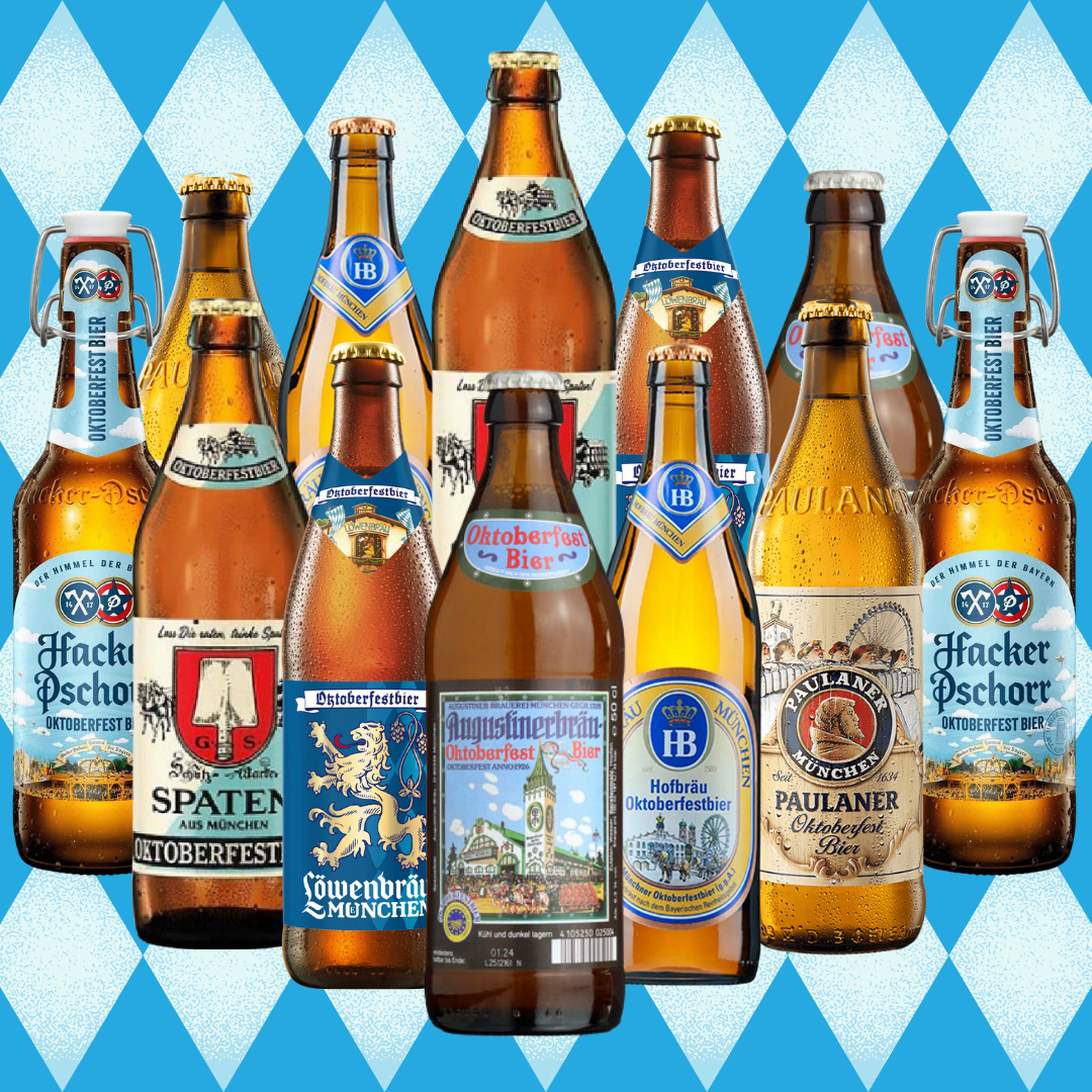 Munich Oktoberfest Beer Mixed Case 2026 – Official Big 6 German Oktoberfest Beers