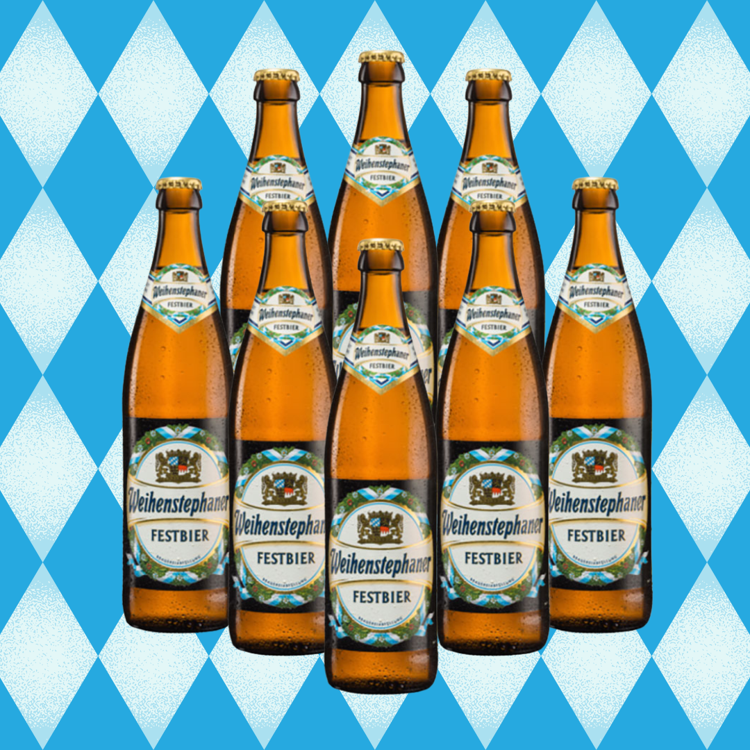 Weihenstephaner Festbier 500ml Bottles - 5.8% ABV (Multipack)