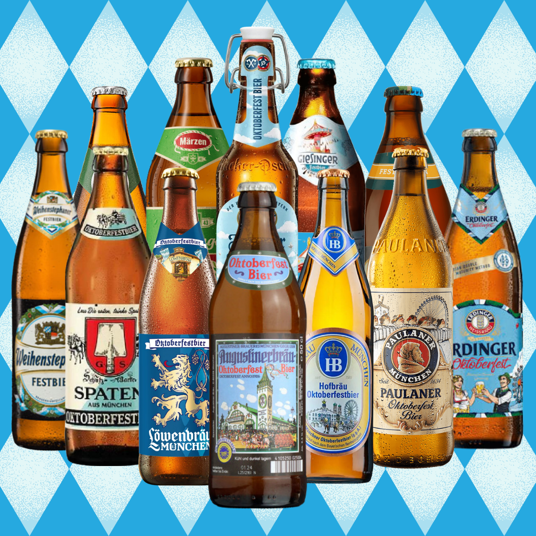 Oktoberfest & Festbier German Beer Mixed Case 2026 (12 Pack) – Official Munich Oktoberfest & Seasonal Festbier Collection