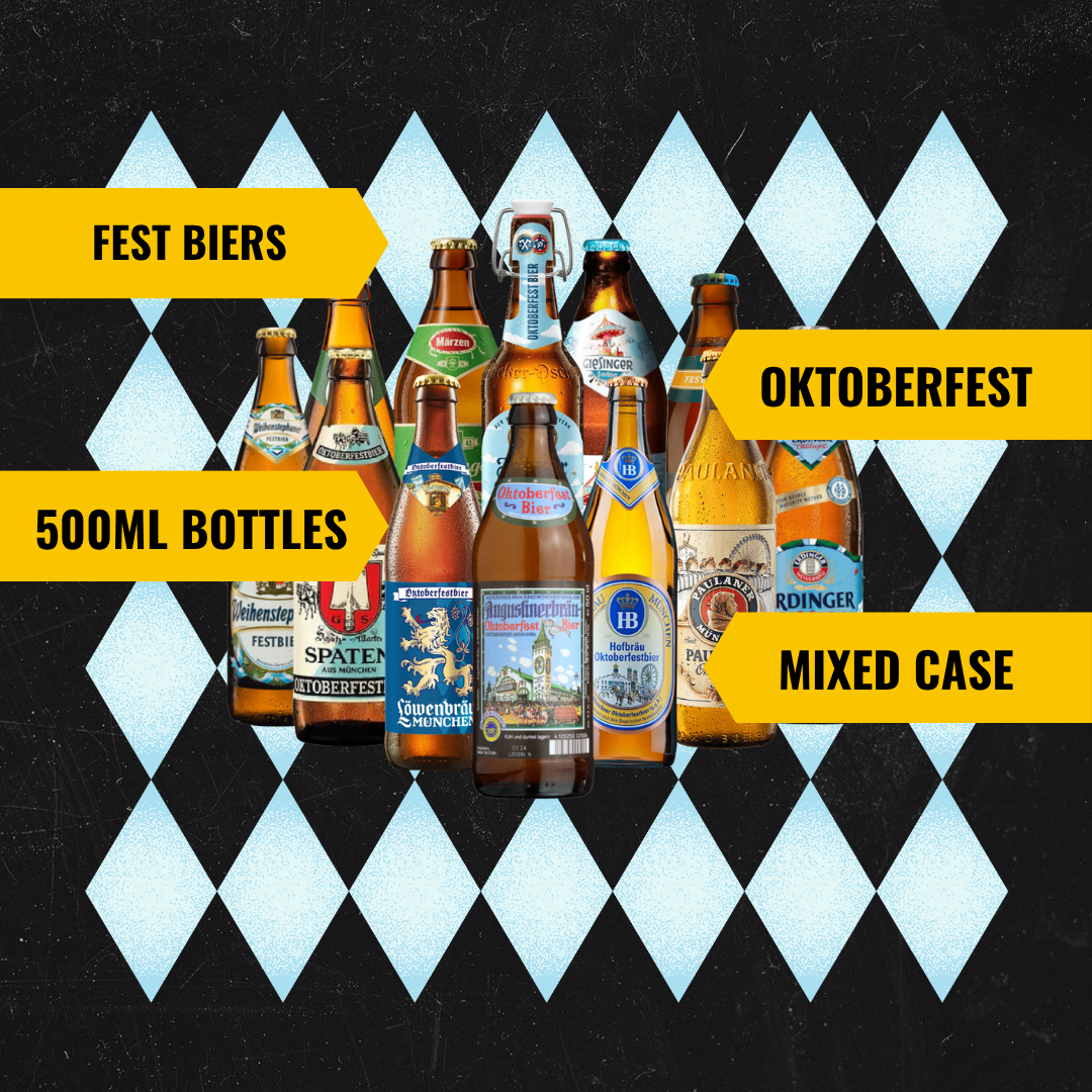 Oktoberfest &amp; Festbier German Beer Mixed Case 2026 (12 Pack) – Official Munich Oktoberfest &amp; Seasonal Festbier Collection