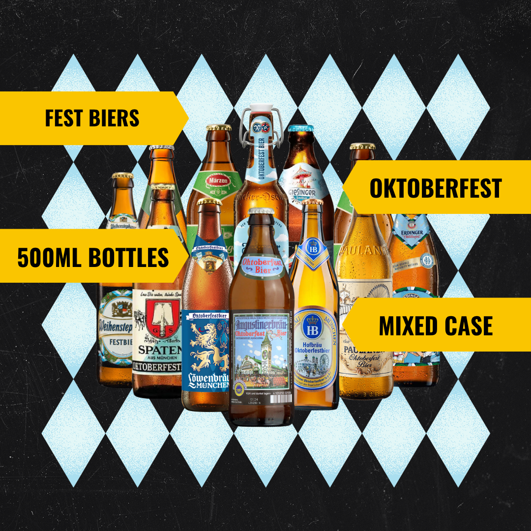 Oktoberfest & Festbier German Beer Mixed Case 2026 (12 Pack) – Official Munich Oktoberfest & Seasonal Festbier Collection