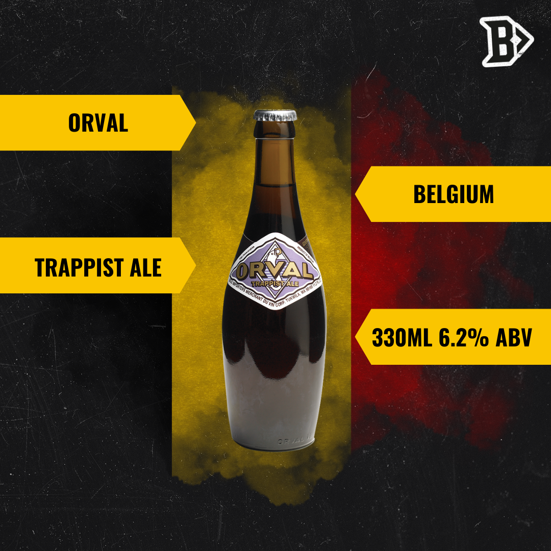 Orval Original Belgian Trappist Ale 330ml Bottles - 6.2% ABV (12 Pack) - BEERHUNTER