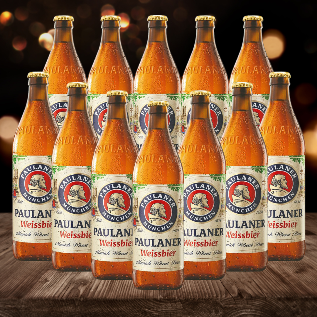 Paulaner Weissbier 330ml Bottles - 5.5% ABV (12 Pack) - BEERHUNTER