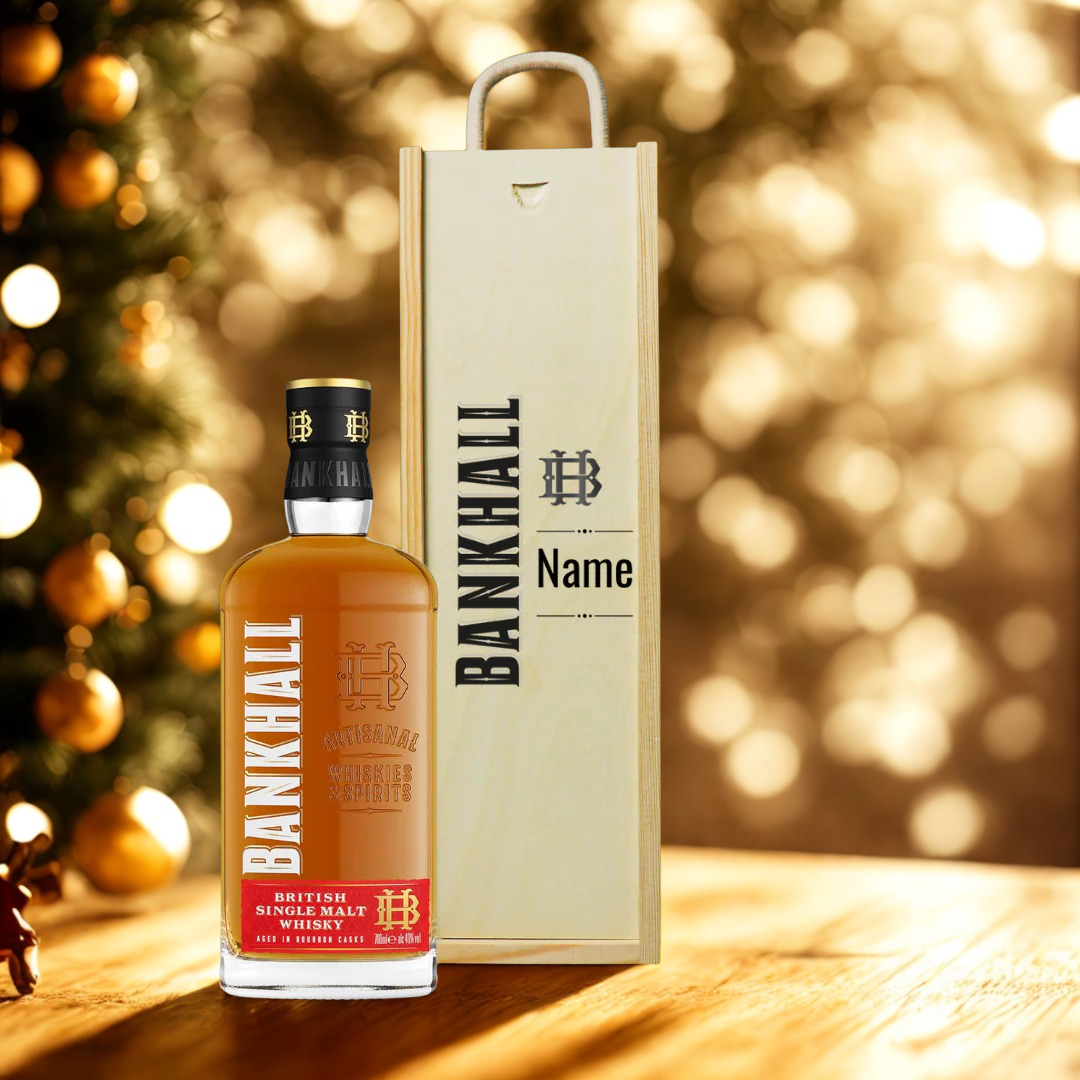 Personalised Bankhall Single Malt Whisky Gift Set – 70cl (40% ABV