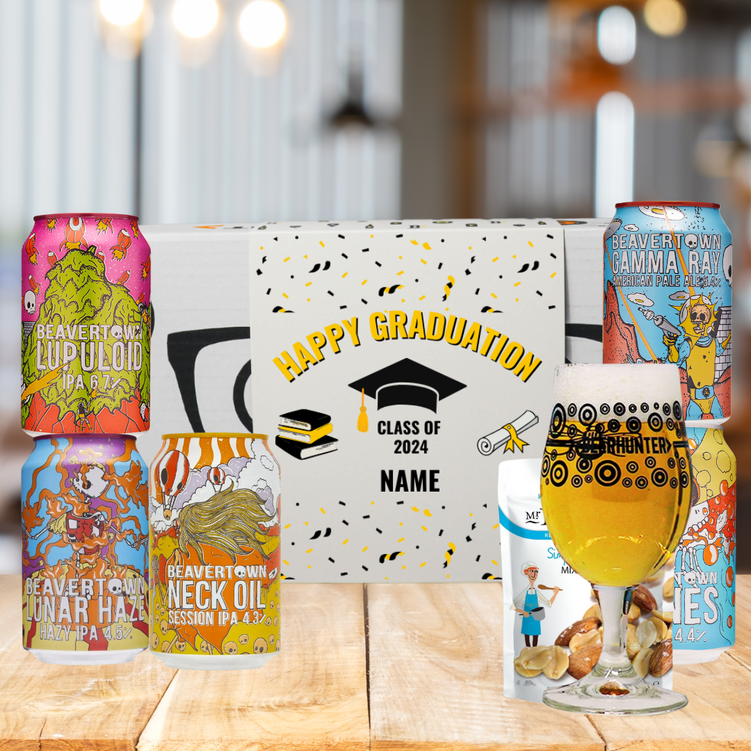 Personalised Beavertown Graduation Craft Beer Gift Set (5 x 330ml) - BEERHUNTER