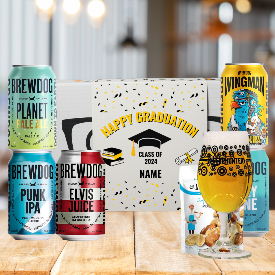 Personalised Brewdog Graduation Craft Beer Gift Set (5 x 330ml)