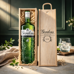 Personalised Gordons London Dry Gin Gift Set (70cl) - BEERHUNTER
