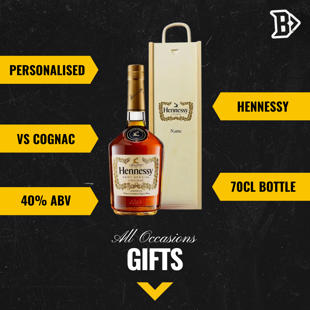 Personalised Hennessy Very Special Cognac Gift Set - 70cl - BEERHUNTER