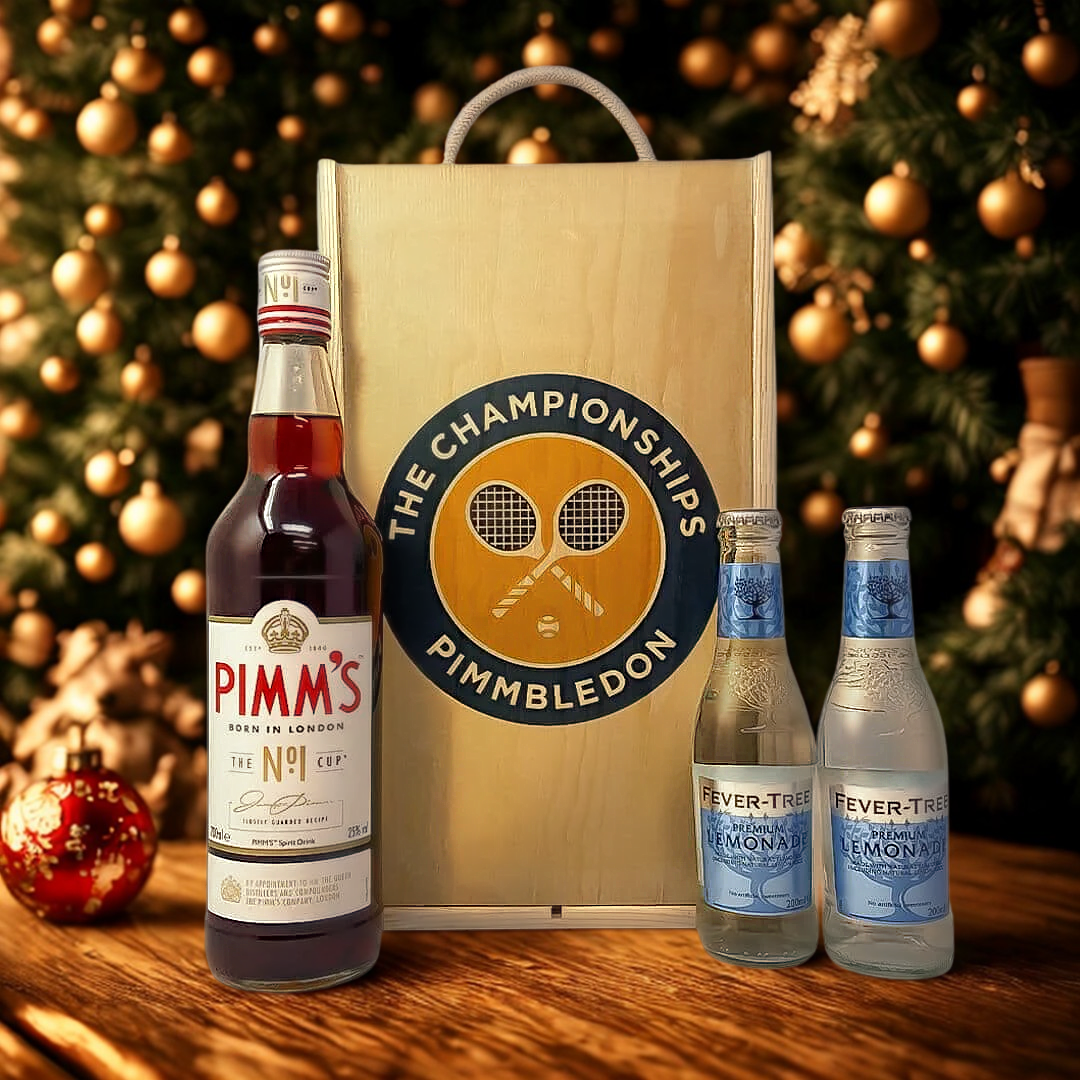 Pimmbledon Pimm's &amp; Lemonade Gift Set 70cl - 25% ABV