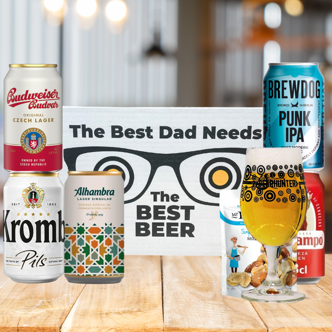 Premium Beer "Best Dad Gift Set (5 x 330ml Cans) - BEERHUNTER