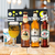 Premium European Lager Gift Pack with Official Beerhunter Glass (San Miguel, Krombacher, Birra Moretti) - BEERHUNTER