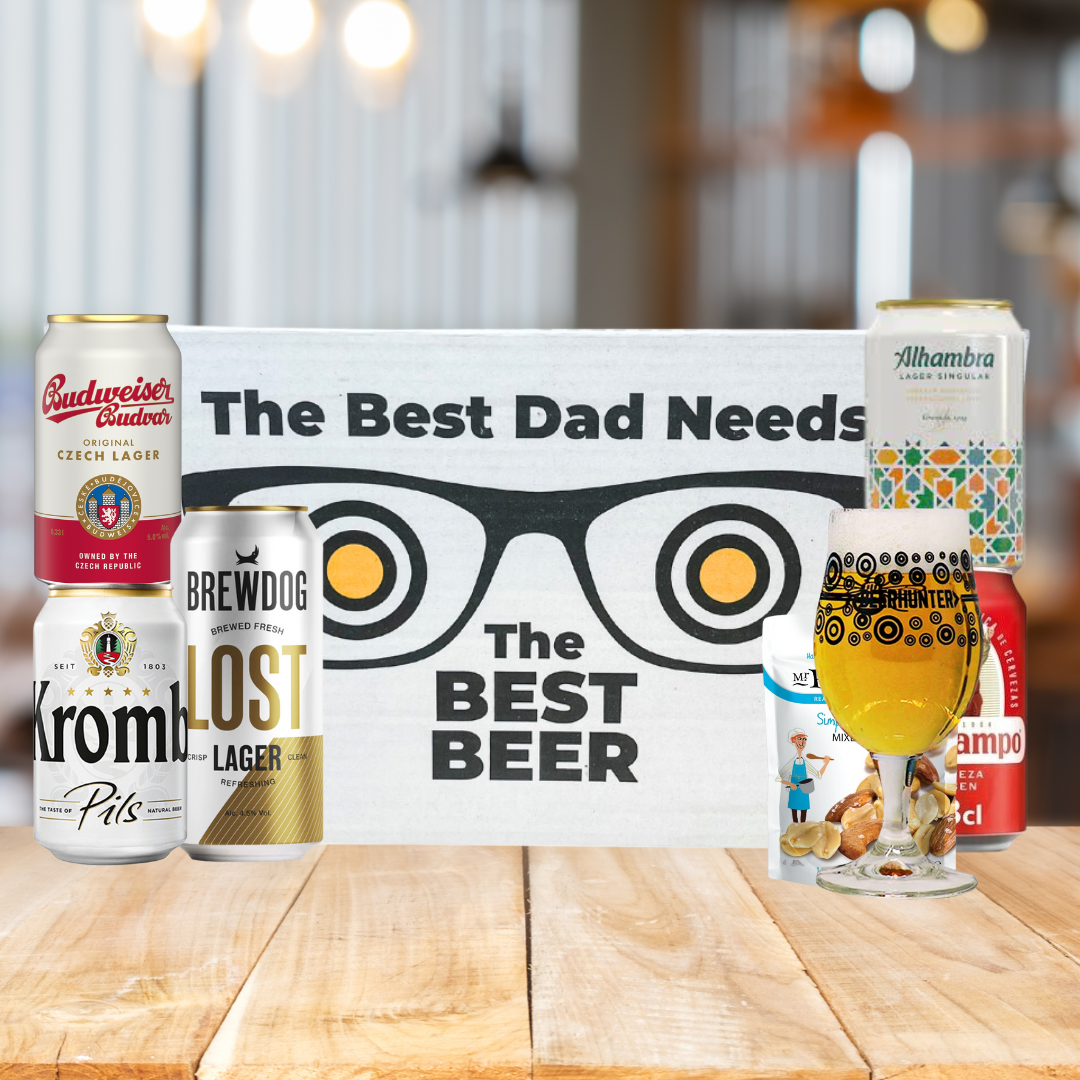 Premium Lager Beer &quot;Best Dad Gift Set (5 x 330ml Cans)