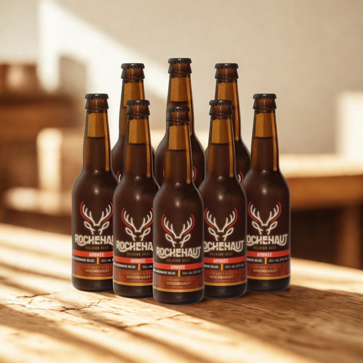 Rochehaut Belgian Craft Beer 330ml Bottles – (8 Pack)
