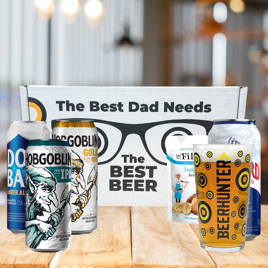 Real Ale &#39;Best Dad&#39; Gift Set - Doom Bar, Hobgoblin, Shipyard - BEERHUNTER