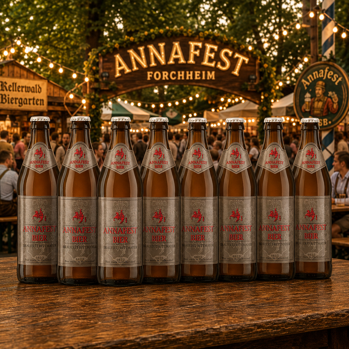 Rittmayer Annafest Festbier German 500ml Bottles - 5.8% ABV (8 Pack)
