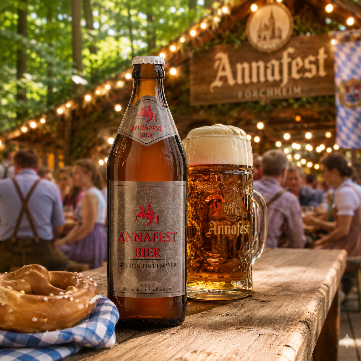 Rittmayer Annafest Festbier German 500ml Bottles - 5.8% ABV (8 Pack)