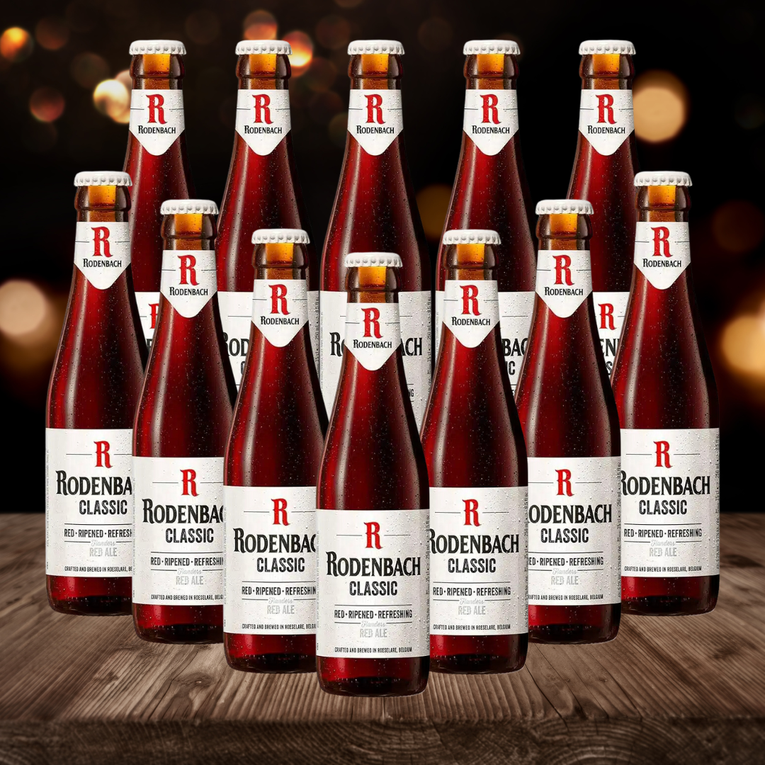 Rodenbach Classic Belgian Flanders Red Ale 330ml Bottles - 5.20% ABV (12 Pack) - BEERHUNTER