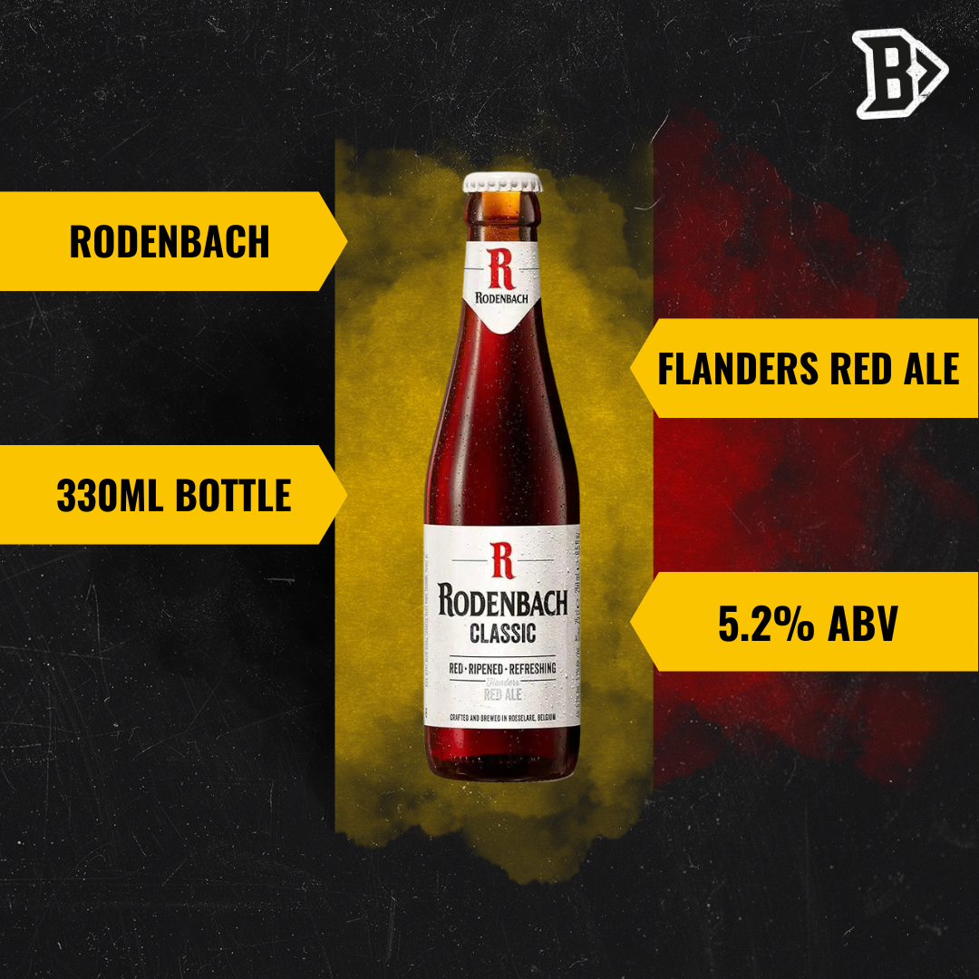 Rodenbach Classic Belgian Flanders Red Ale 330ml Bottles - 5.20% ABV (12 Pack) - BEERHUNTER