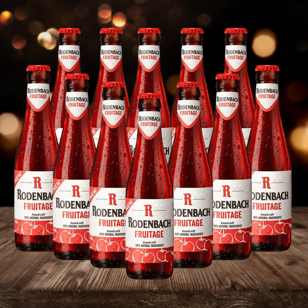 Rodenbach Fruitage Belgian Fruit Beer 250ml Bottles - 3.9% ABV (12 Pack) - BEERHUNTER