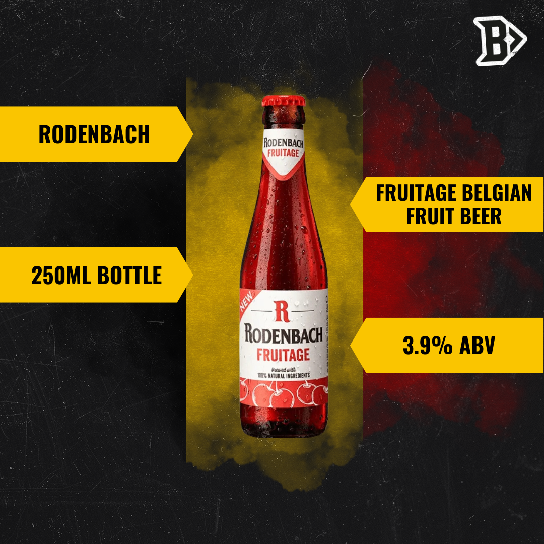 Rodenbach Fruitage Belgian Fruit Beer 250ml Bottles - 3.9% ABV (12 Pack) - BEERHUNTER