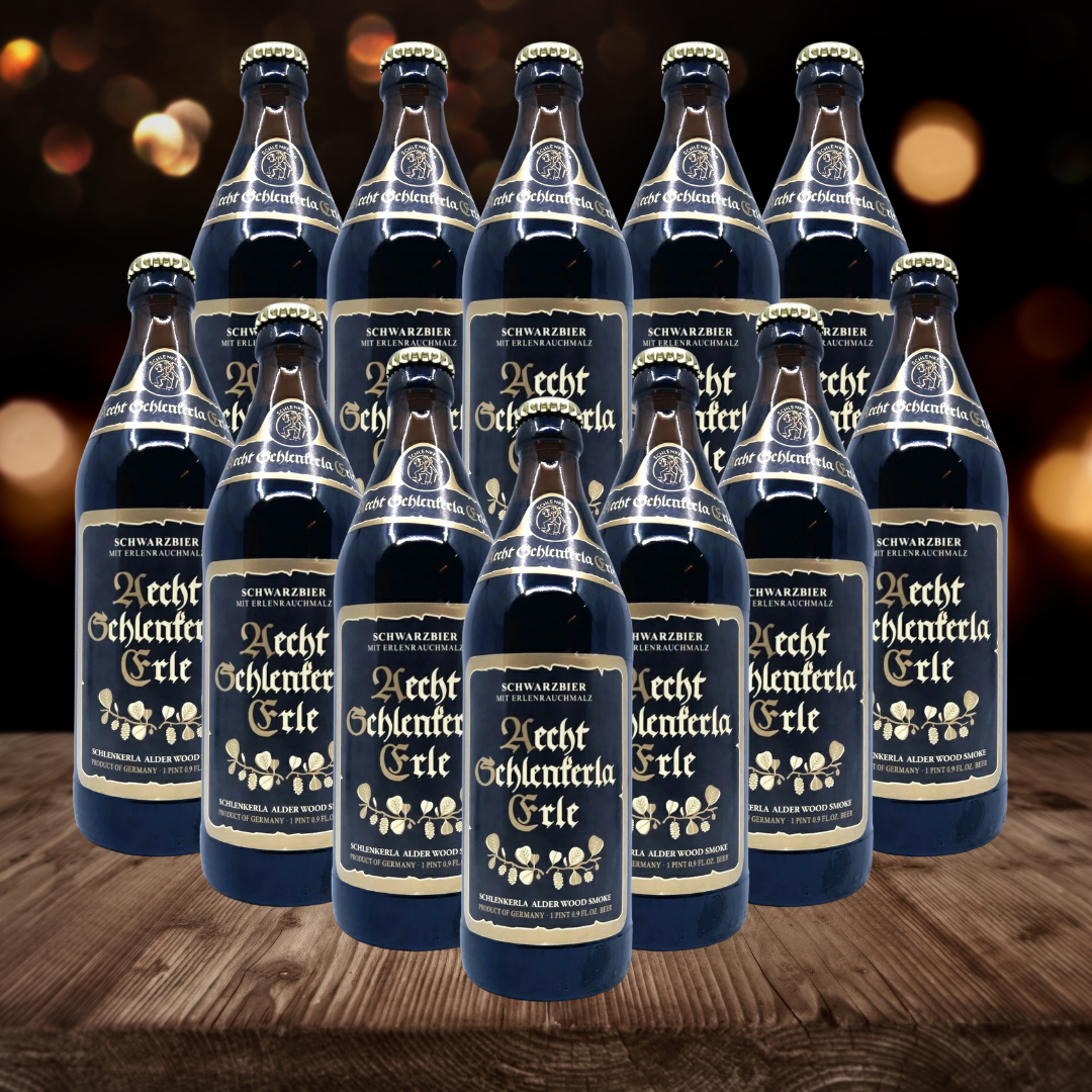 Schlenkerla Erle German Black Lager 500ml Bottles - 4.2% ABV (12 Multipack)