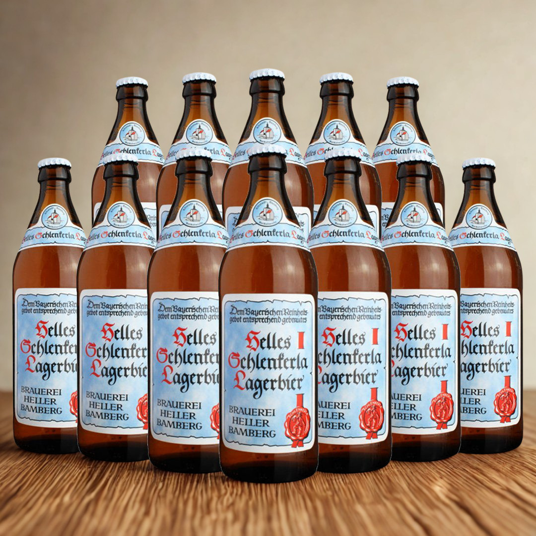 Schlenkerla Helles Lager 500ml Bottles - 4.3% ABV (12 Pack)
