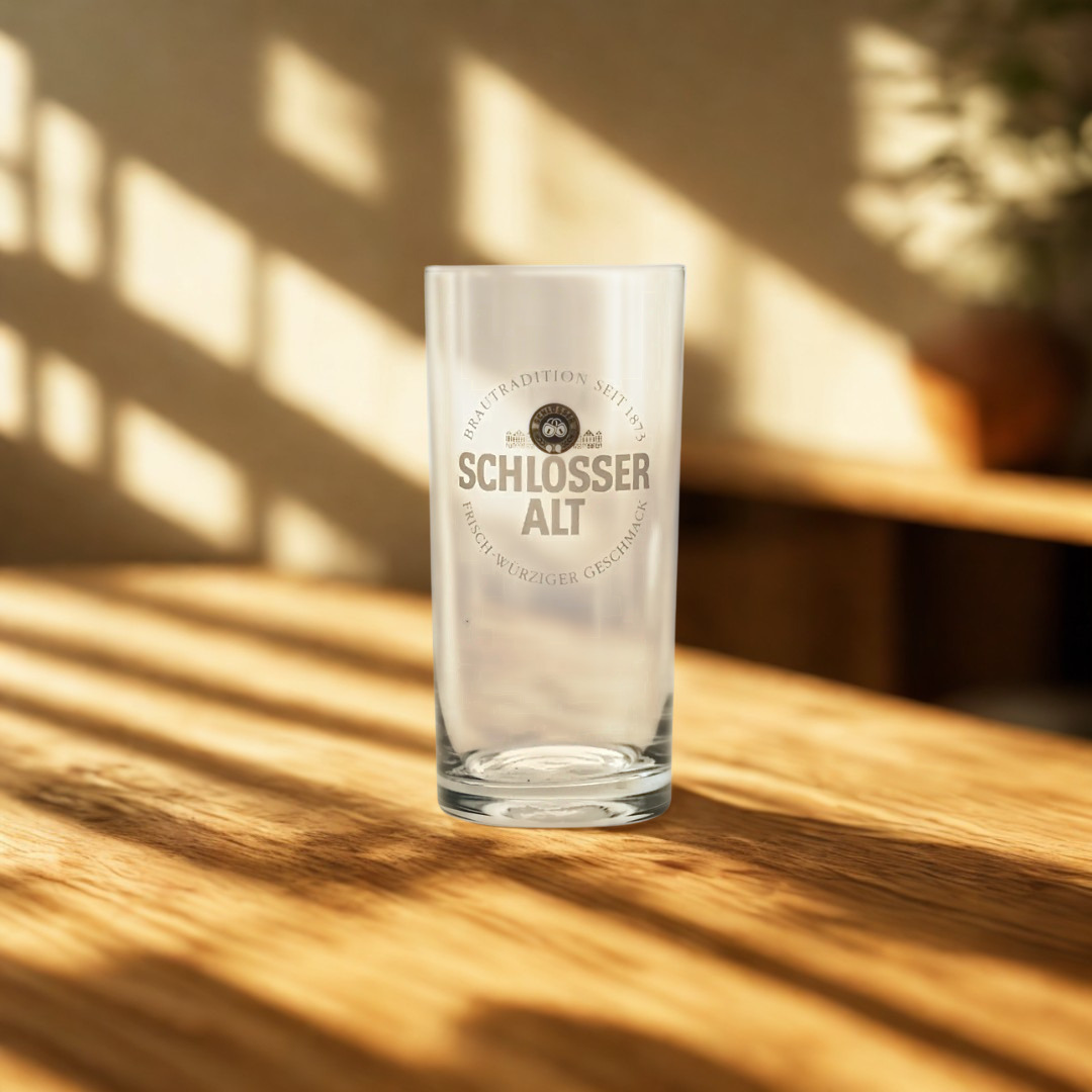 Schlosser Alt German Altbier with Branded Glass - 4.8% ABV (8 pack)