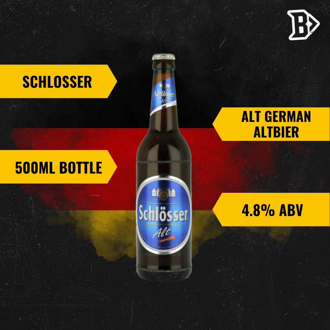 Schlosser Alt German Altbier 500ml Bottles - 4.8% ABV (12 Pack) - BEERHUNTER