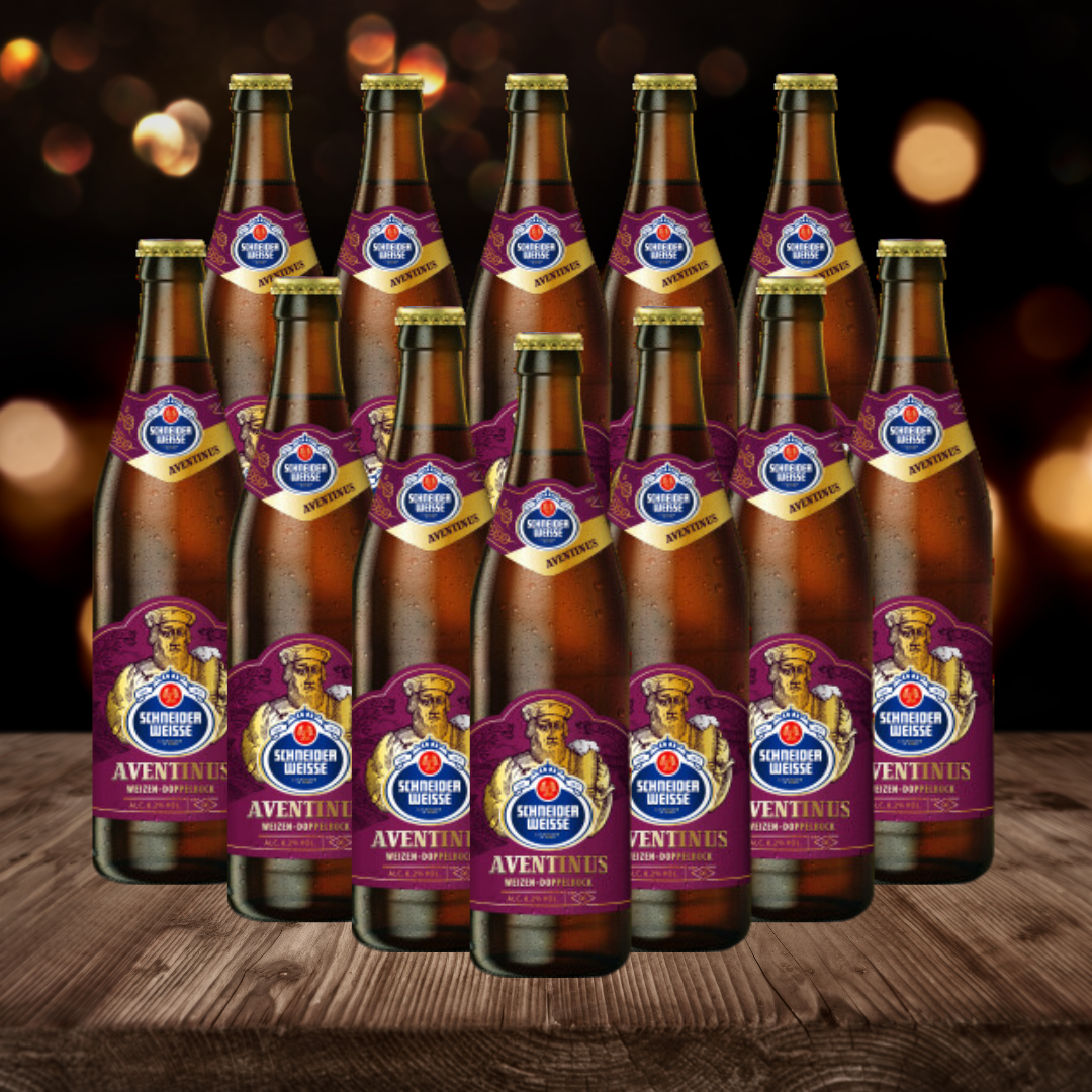 Schneider Weisse Aventinus Tap 6 German Wheat Beer 500ml Bottles - 8.2% ABV (12 Pack) - BEERHUNTER