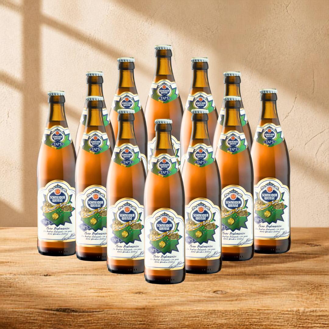 Schneider Weisse Hopfenweisse Tap 5 German Wheat Beer 500ml Bottles - 8.2% ABV