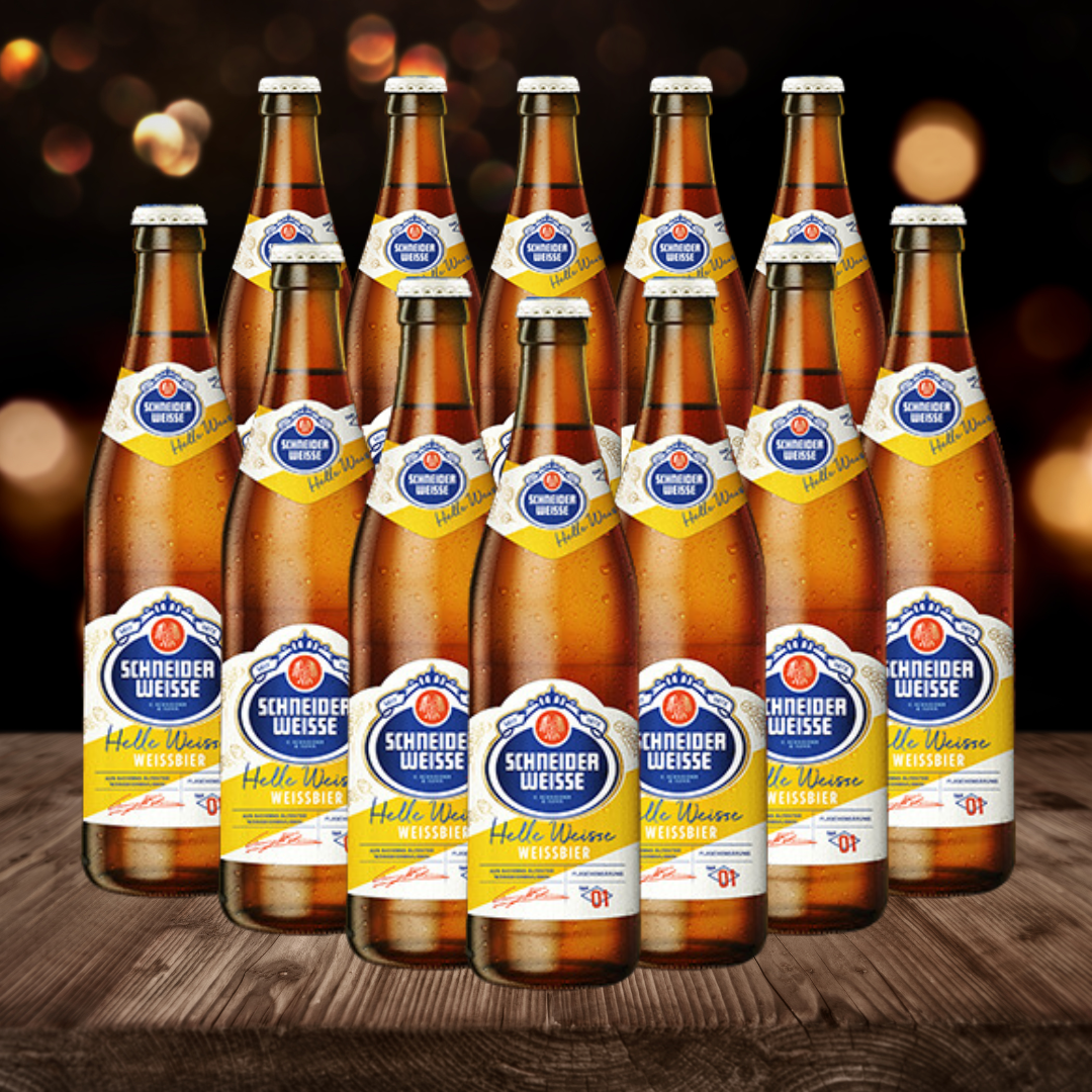 Schneider Weisse Tap 1 5.2% ABV 500ml Bottles (12 Pack) - BEERHUNTER