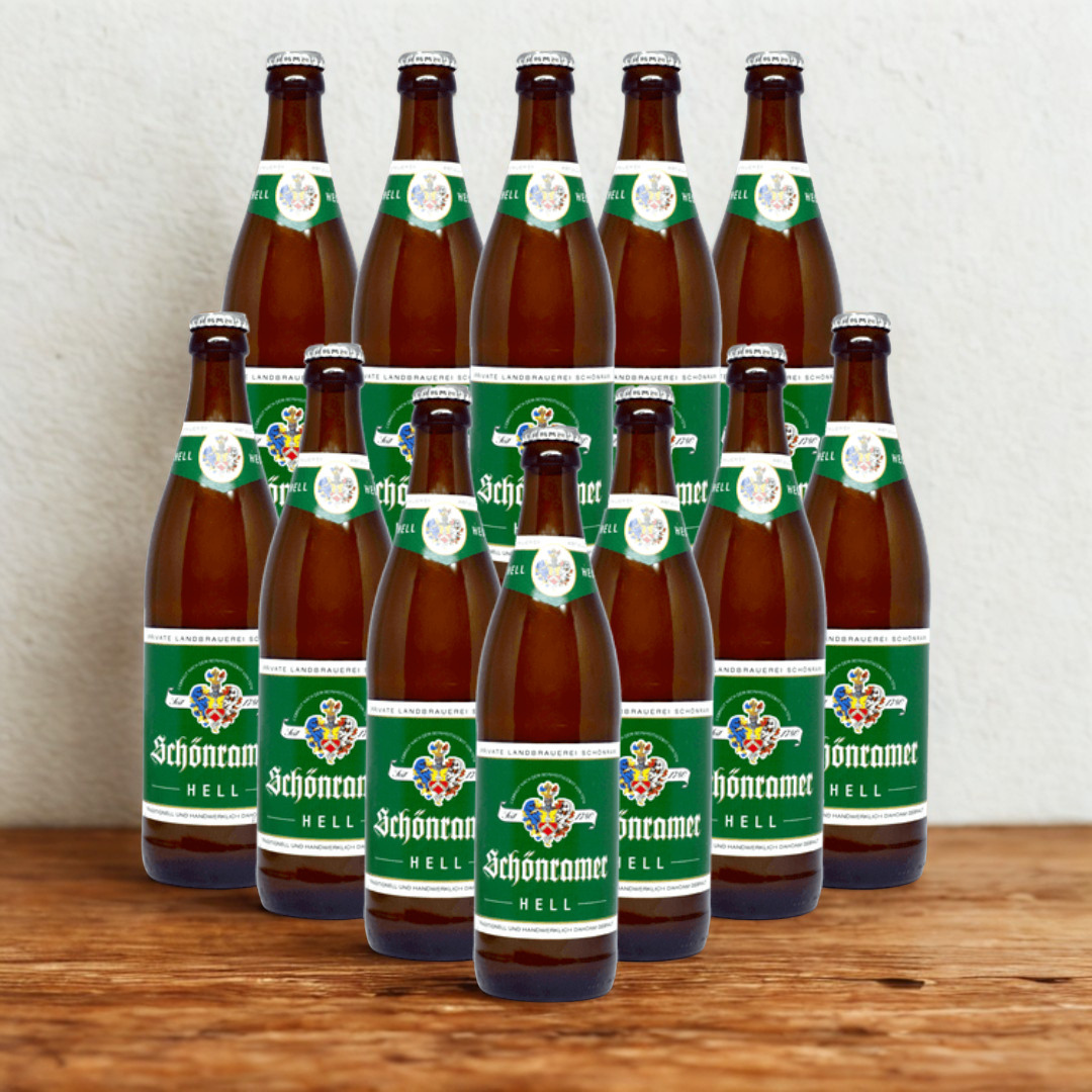 Schonramer Hell German Lager 500ml Bottles - 5.0% ABV (12 Pack) - BBD 24/11/25
