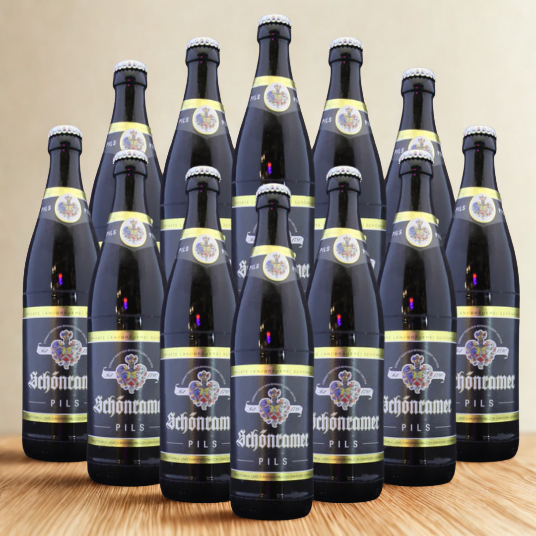 Schonramer Pils German Pilsner 500ml Bottles - 5.0% ABV (Multipack)