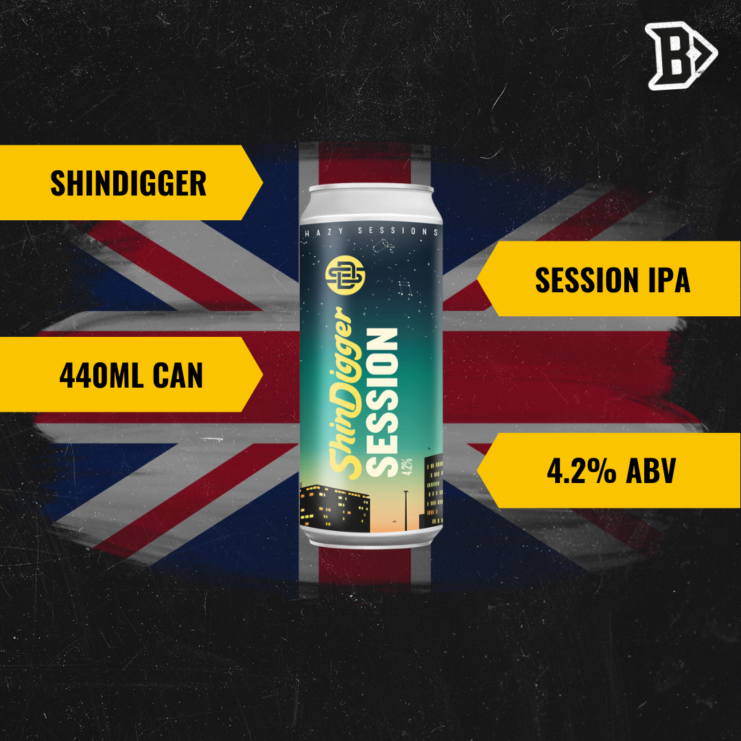 ShinDigger Session IPA 440ml Cans - 4.2% ABV (12 Pack) - BEERHUNTER