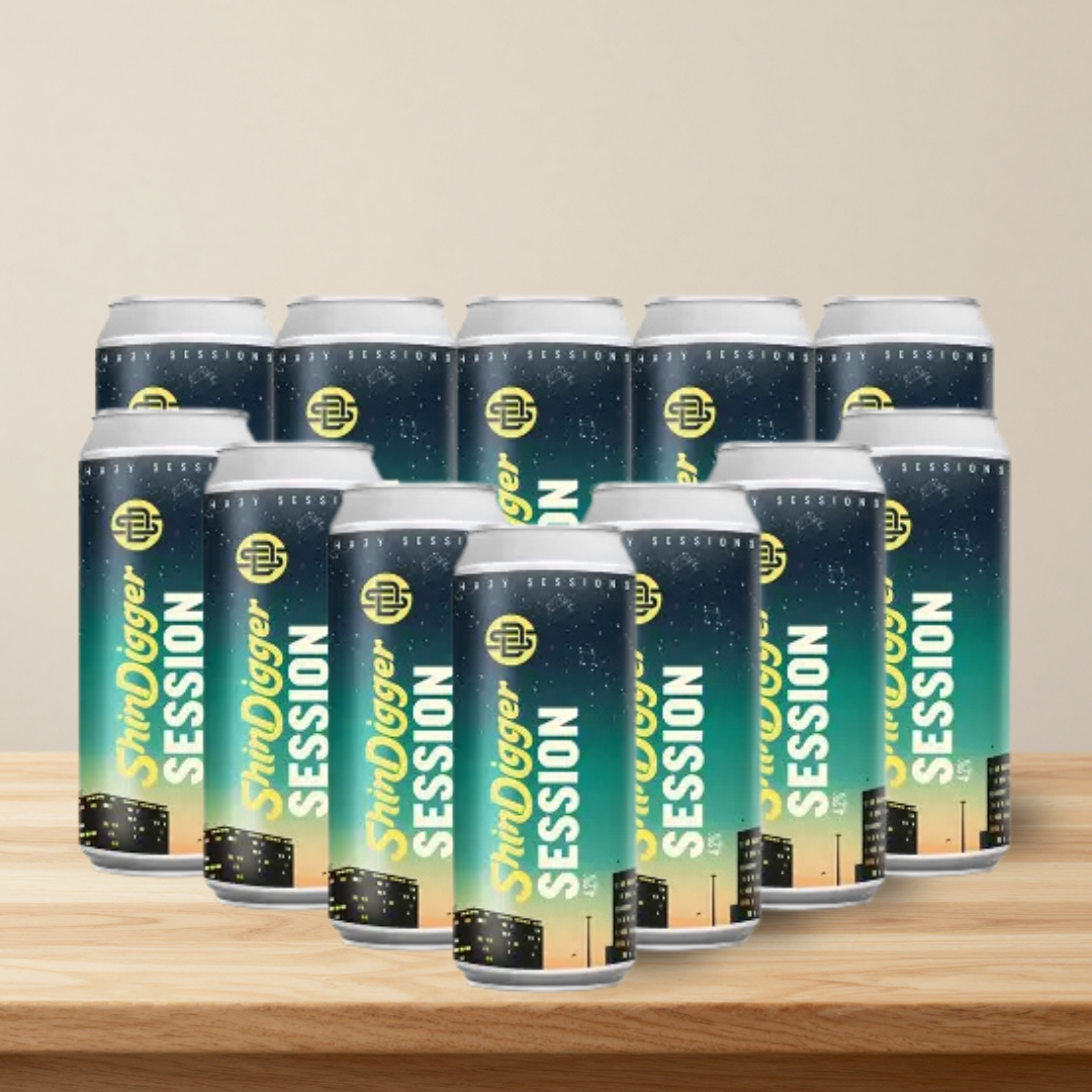 ShinDigger Session IPA 440ml Cans - 4.2% ABV (Multipack)