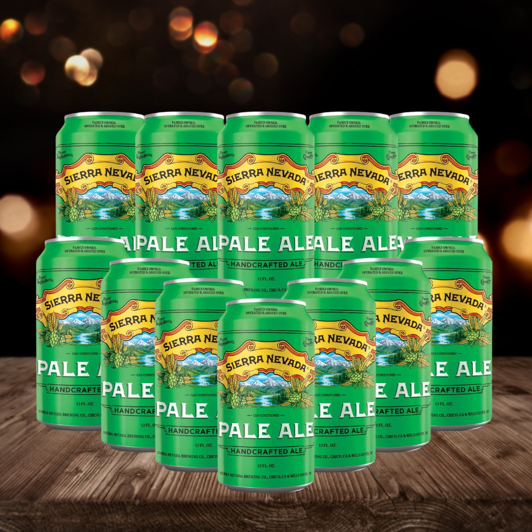 Sierra Nevada American Pale Ale 355ml Cans - 5.0% ABV (12 Pack) - BEERHUNTER