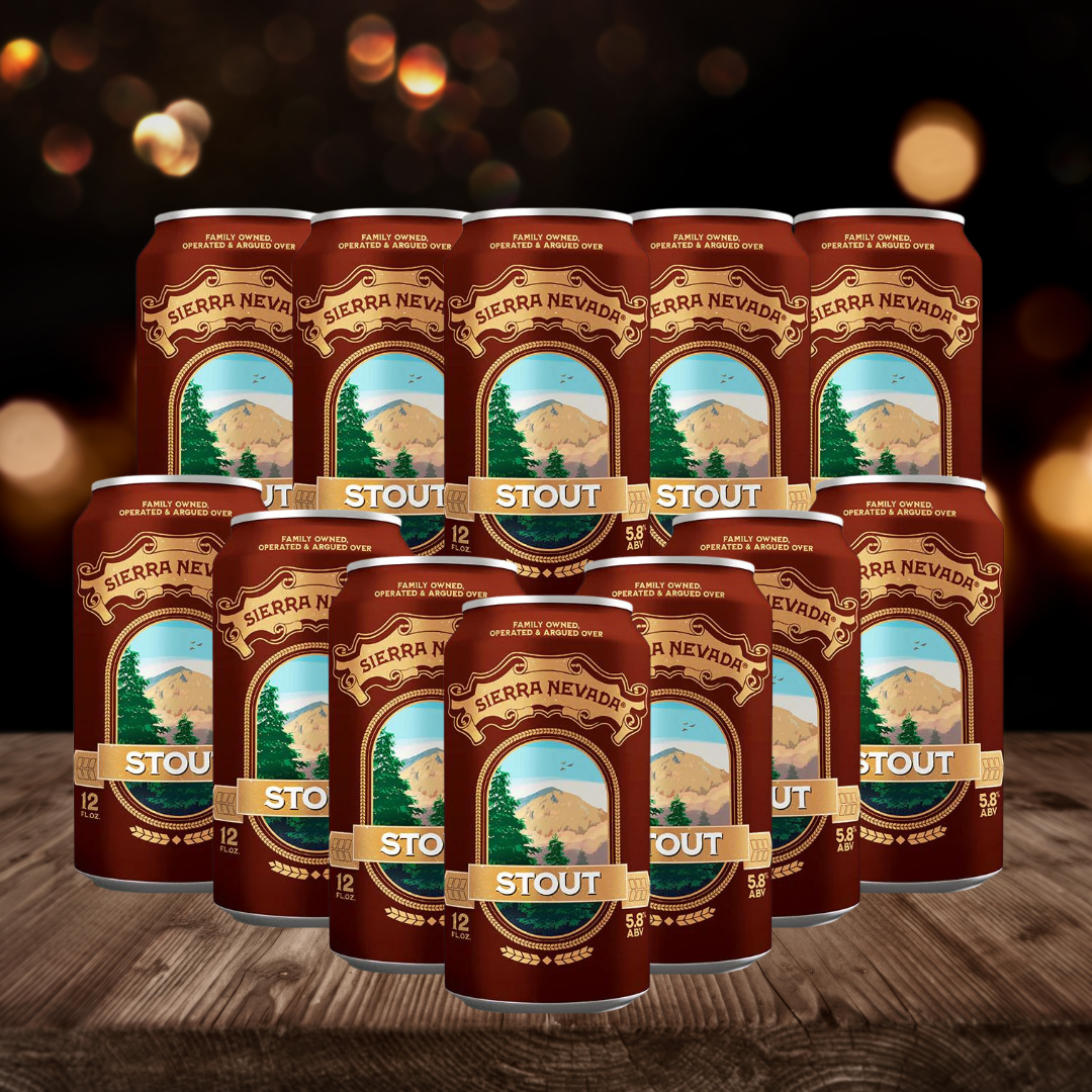 Sierra Nevada American Stout 355ml Cans - 5.8% ABV (12 Pack) - BEERHUNTER