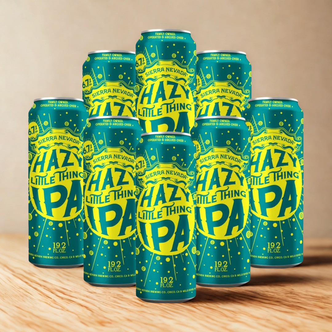 Sierra Nevada Hazy Little Thing IPA 473ml Cans – American Hazy Craft Beer (8 Pack)