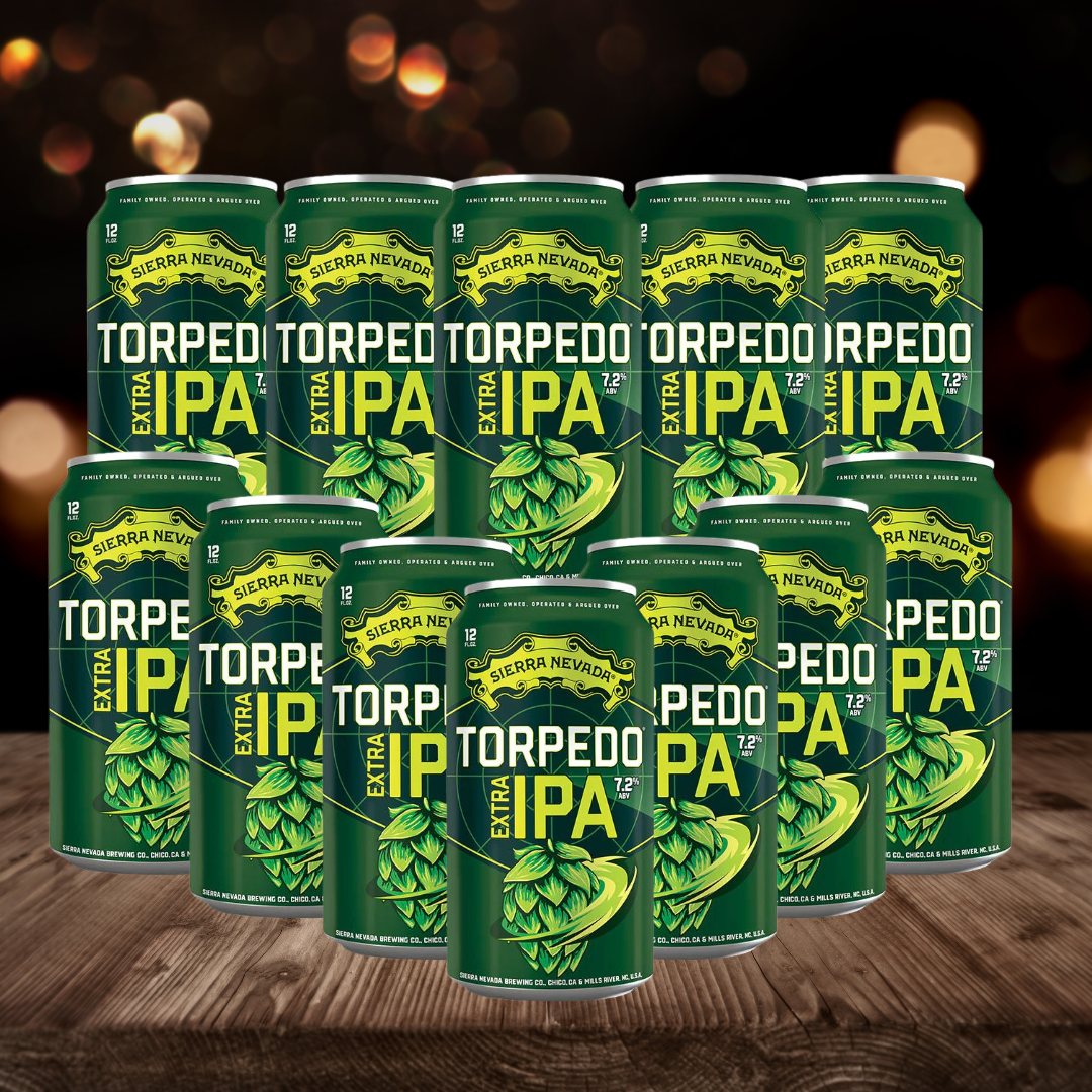 Sierra Nevada Torpedo American Extra IPA 355ml Cans - 7.2% ABV (12 Pack) - BEERHUNTER