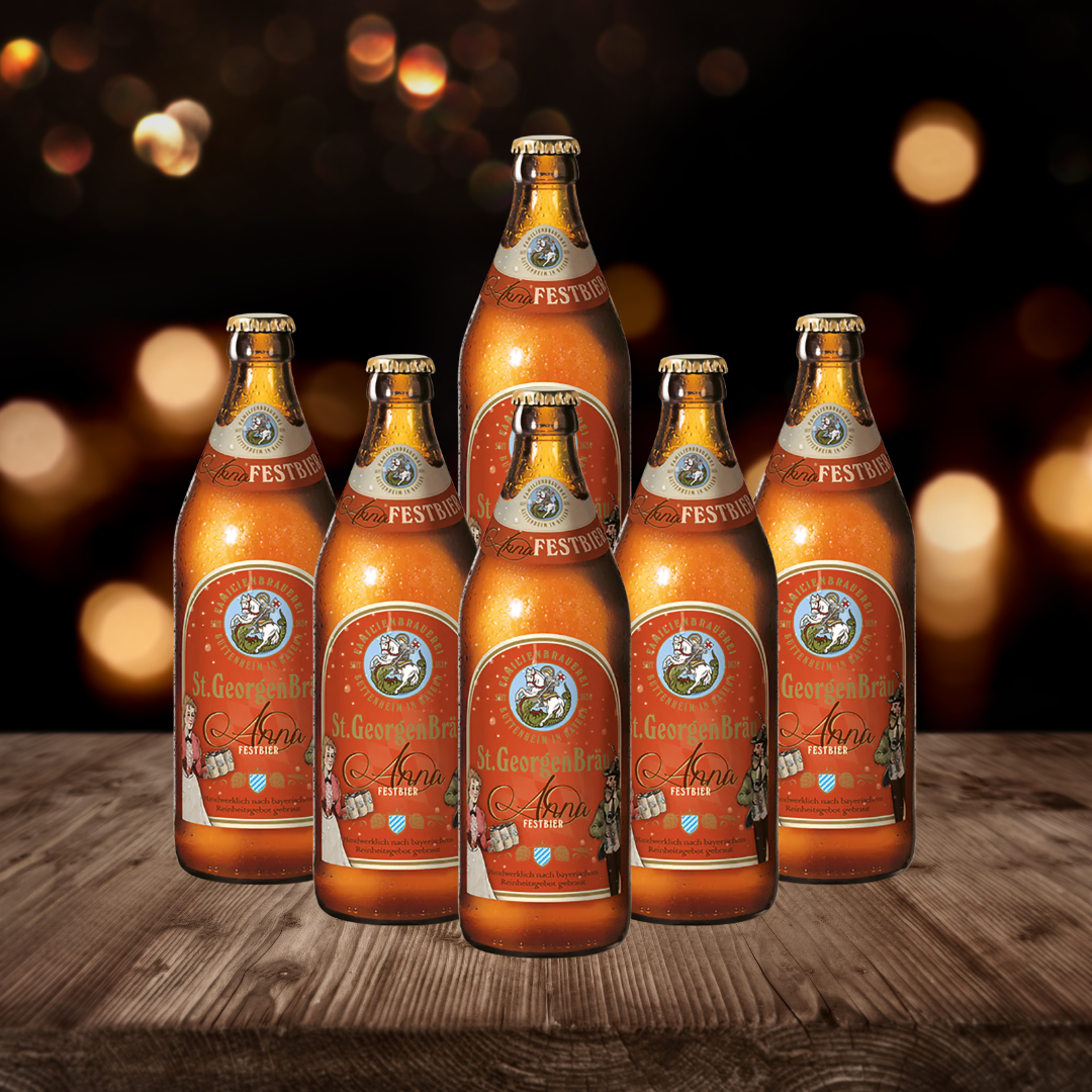 St. Georgen Annafest Festbier German 500ml Bottles - 5.6% ABV (6 Pack) - BBD 16/01/2026
