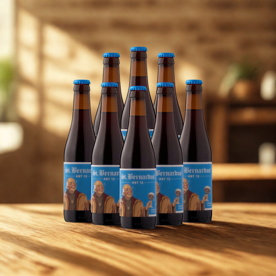St Bernardus Belgian Abt 12 330ml Bottles - 10% ABV (Multipack)