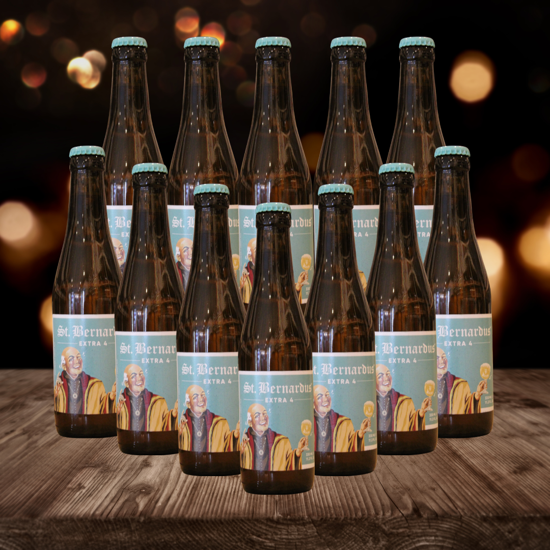 St Bernardus Belgian Extra 4 330ml Bottles - 4.8% ABV (12 Pack)