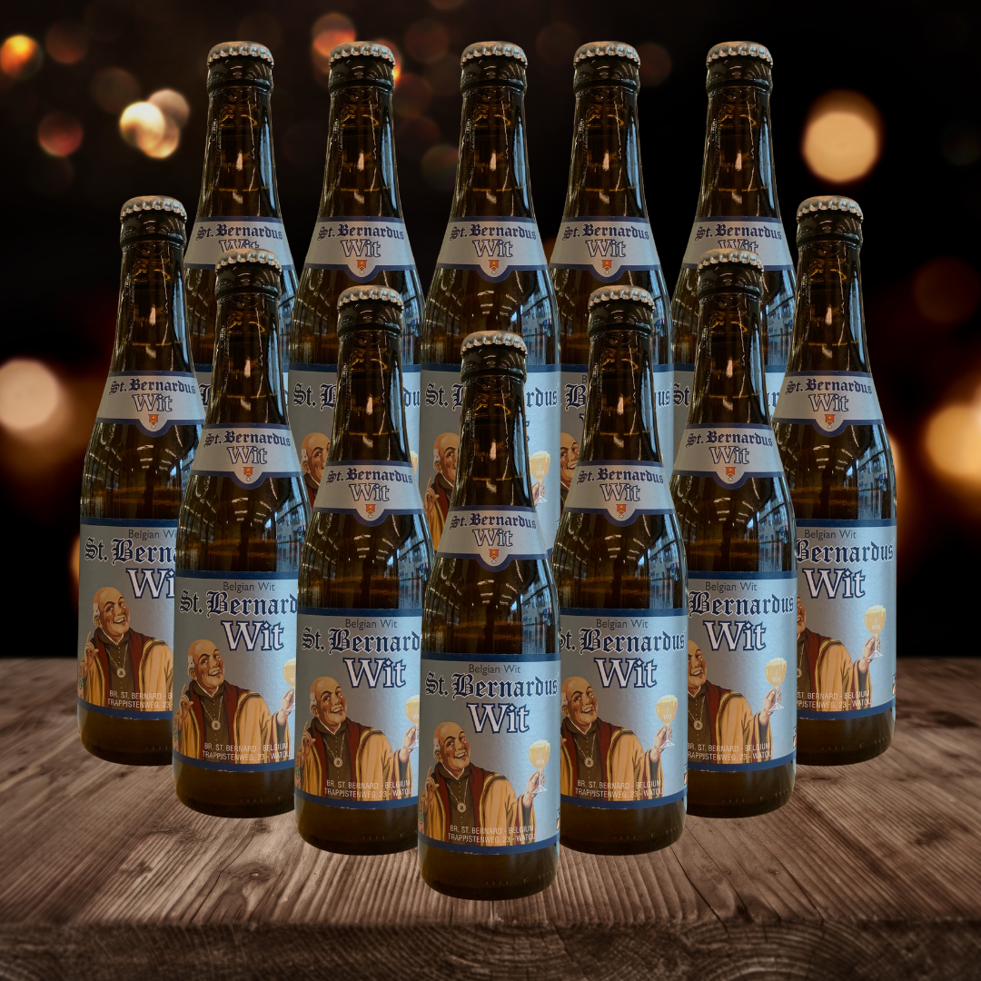 St Bernardus Belgian Wit 330ml Bottles - 5.5% ABV (12 Pack)