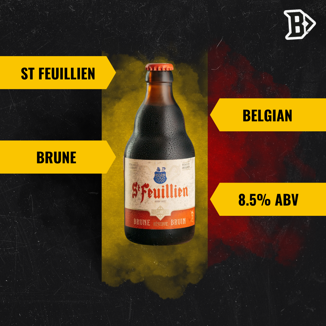 St Feuillien Belgian Brune 330ml Bottles - 8.5% ABV (Multipack)