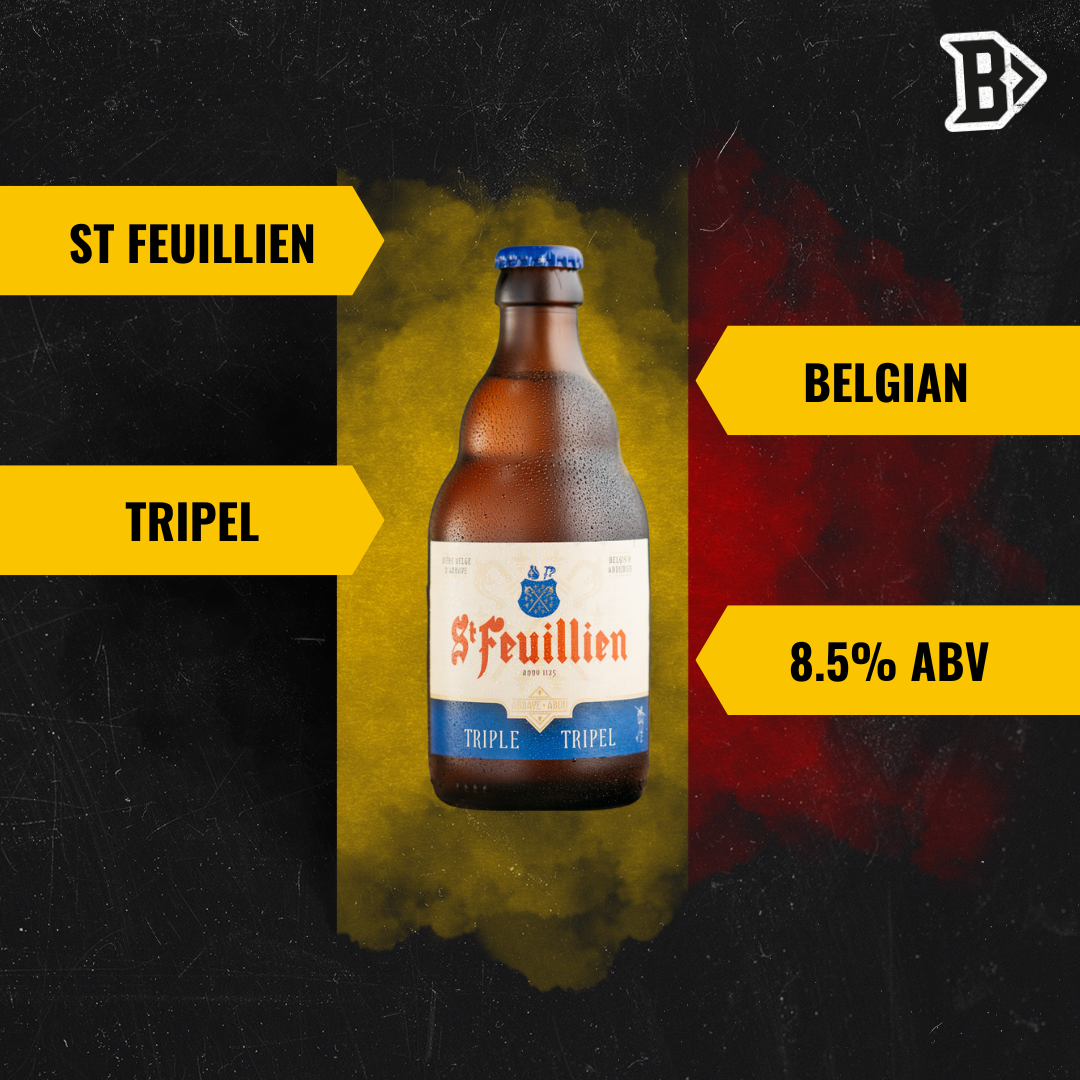 St Feuillien Belgian Tripel 330ml Bottles - 8.5% ABV (Multipack)